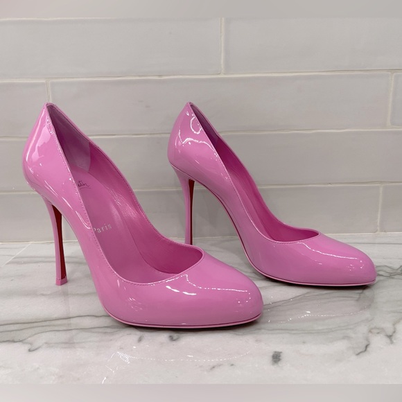 Christian Louboutin Shoes - Authentic Christian Louboutin Dolly Patent Red Sole Pumps “Gummy” Pink EU 38